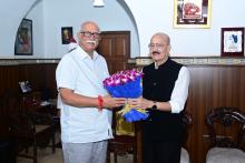 Shri Prashant Joshi, Hon. Consul General Republic of Korea, Called on Hon'ble Governor At Raj Bhavan.