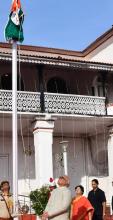 Flag Hoisting by the Hon'ble Governor on Goa Liberation Day 2025 at Lok Bhavan.
