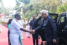Hon'ble Governor Attended At Home Navy Day Function, Navy House, INS Gomantak, Vasco.