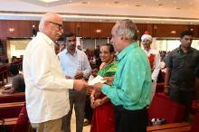 Hon'ble Governor attended Program for cheque distribution for Dialysis and Cancer patients at Zuari Hall, Lok Bhavan
