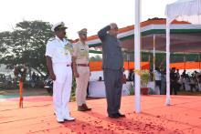 Hon'ble Governor attended as Chief Guest for Republic Day Parade, Goa University Ground at Taleigao.