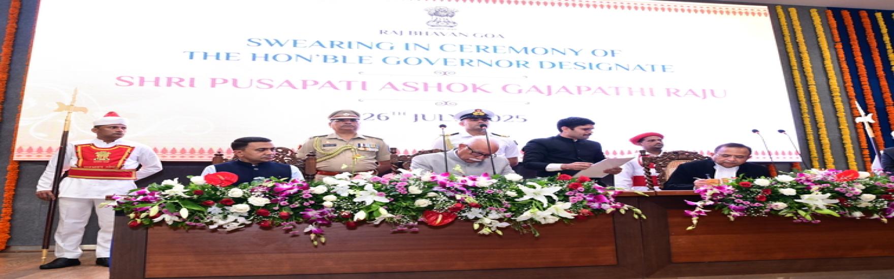 Shri Pusapati Ashok Gajapathi Raju Swearing In