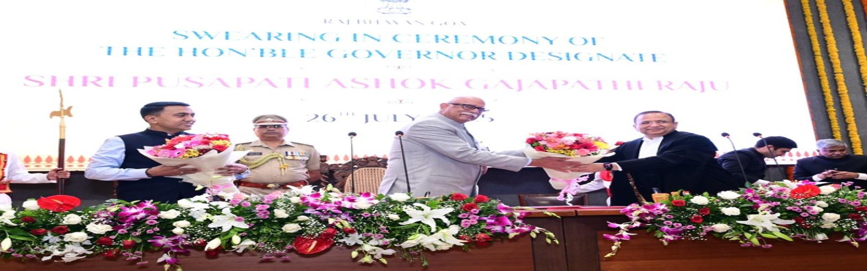 Hon'ble Chief Justice of Bombay High Court Wishing Governor